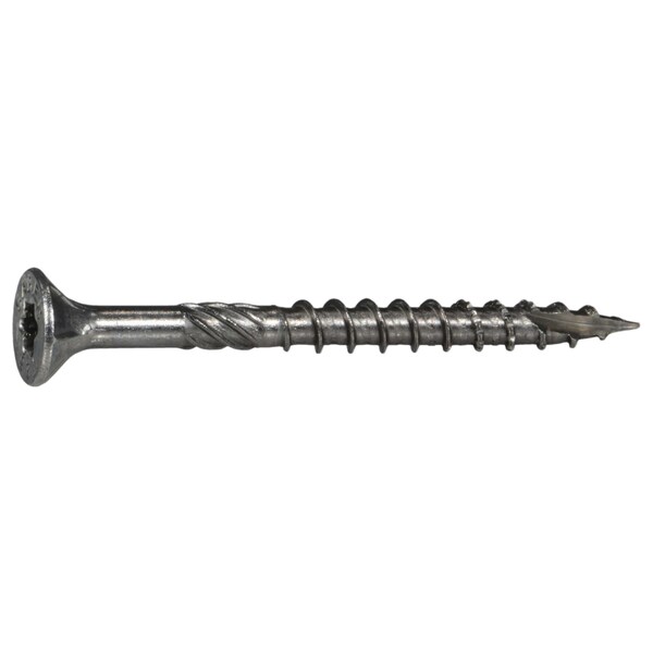 Saberdrive Deck Screw, #9 x 2 in, 18-8 Stainless Steel, Flat Head, Torx Drive, 613 PK 09613 - main
